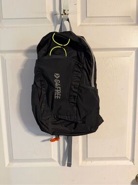 64°FREE Black Men’s Backpack with Neon Yellow Accents